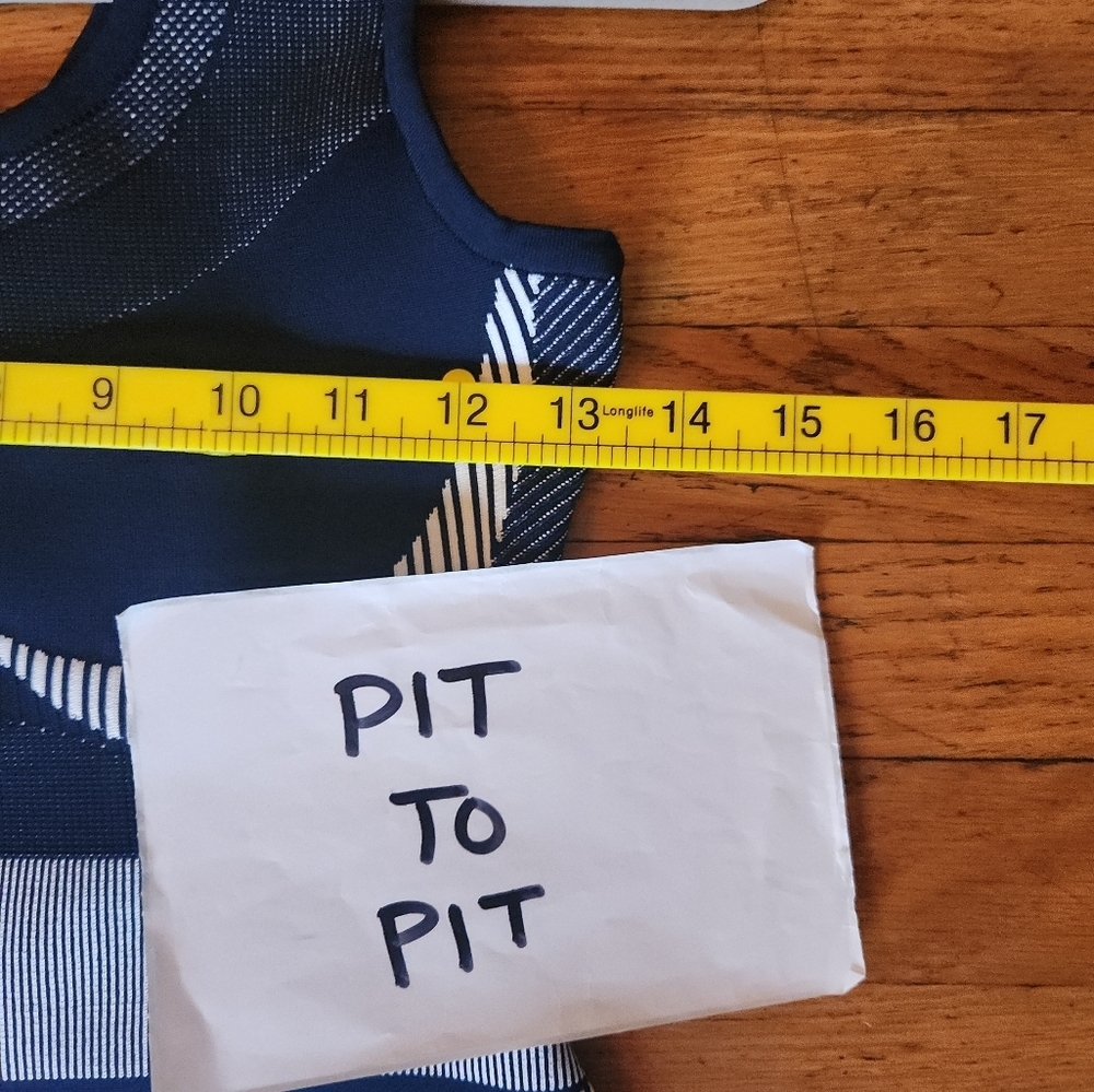 Adidas x Stella McCartney Court Clubhouse Prime Knit Tennis Dress Night Indigo - Picture 9 of 13